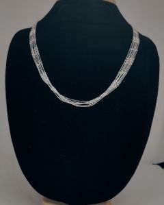Ladies Bunch Sterling Silver Chain