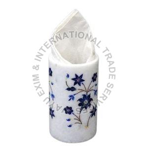 Marble Round Pen Stand