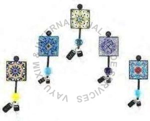 Blue Pottery Key Hanger