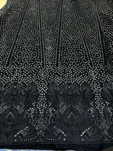 Embroidered Velvet Fabric