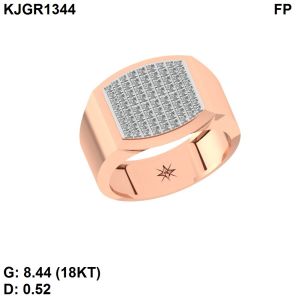 8.334 Grams Diamond Mens Rings