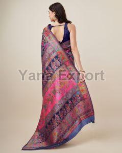 Purple Kashmiri Sarees
