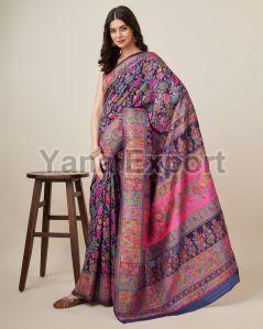 Purple Kashmiri Sarees