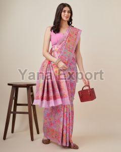 Pink Kashmiri Sarees