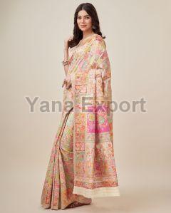 Floral Kashmiri Sarees