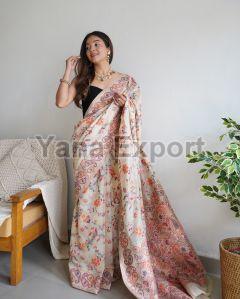 Beige Kashmiri Sarees