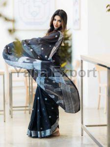 Black Lillian Saree