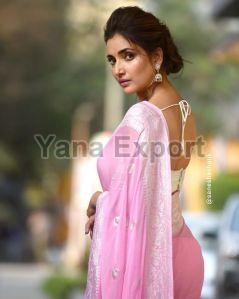 Pink Lillian Saree