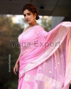 Pink Lillian Saree
