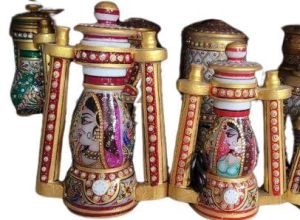 Decorative Marble Lamp Set