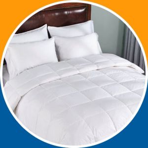 White Double Bed Comforter
