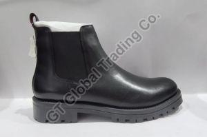 Fashion Black Chelsea Boot