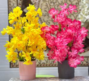 Artificial Apple Blossom Flower Bouquet