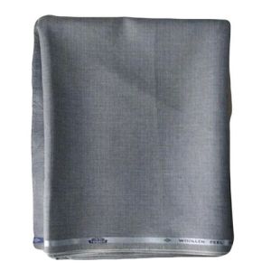 Fibre Dyed Premium Grey DMS Twill Suiting Fabric