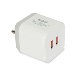 Tacnode Superfast Dual Usb Home charger 3.4 Amp.