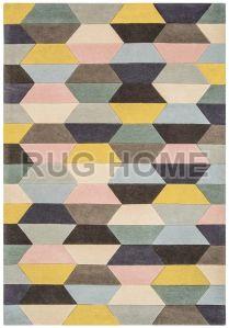 Funk Honeycomb Pastel Hand Tufted Rug