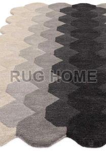 Hive Charcoal Hand Tufted Rug