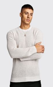 Mens Round Neck Sweater