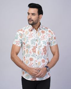 Men's cotton printed shirts