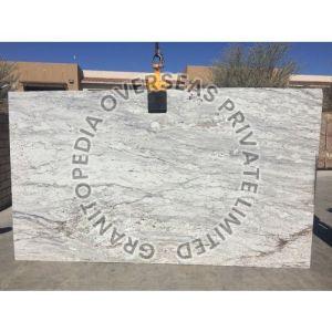 Thunder White Granite Slab