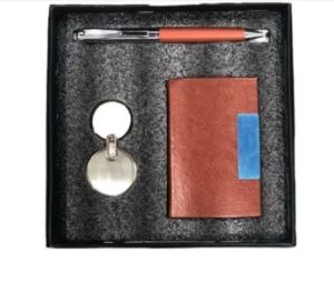 3 Piece Leather Combo Gift Set