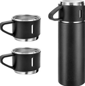 Stanless Steel Vacuum Flask Set With 3 Cup