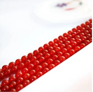 8MM Red Jade Mala