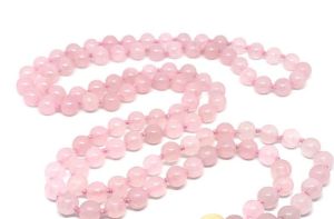 8MM Rose Quartz  Mala