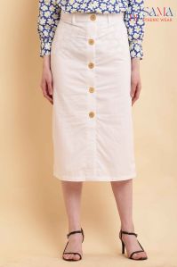 Ladies Designer Cotton Skirt