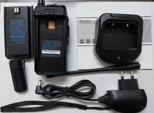Baofeng Uv9r Plus Dual Band Walkie Talkies Waterproof and Dustproof(Upto 5km Range)