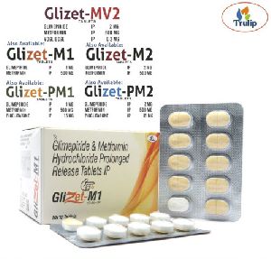 Glimepiride & Metformin Hydrochloride Prolonged Release Tablets