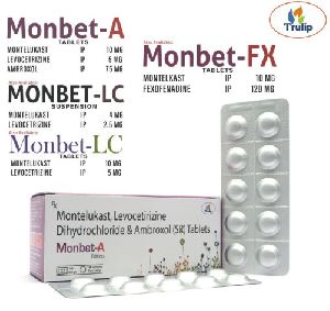 Montelukast Levocetirizine Dihydrochloride & Ambroxol Tablets