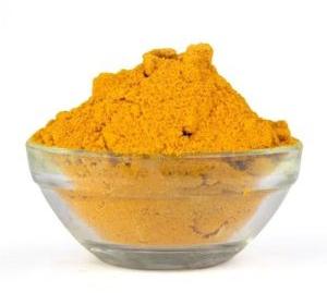 yellow turmeric powder