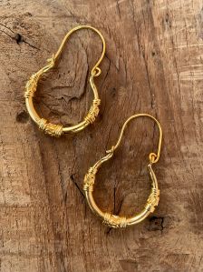 Antique Brass Earrings