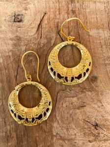 Traditional Brass Earrings