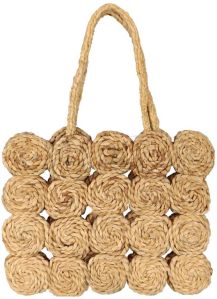 SEI-B-2091 Jute Hand Braided Bag