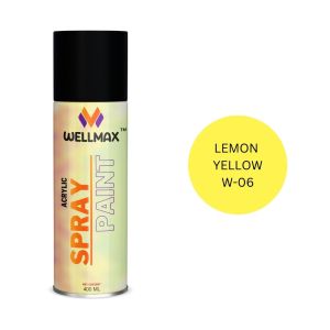 LEMON YELLOW SPRAY PAINT