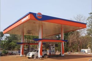 Indian Oil Petrol Pump Canopy