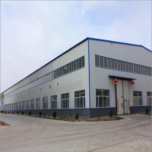 Prefabricated industrial shed