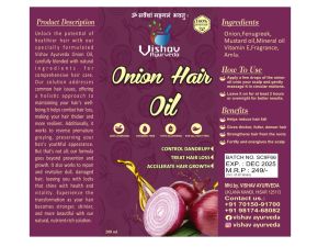 Onion Hair oil