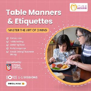 table manners etiquettes book