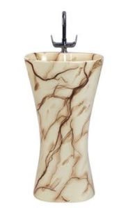 Designer One Piece Pedestal Wash Basin