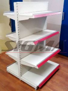 Wooden Double Sided Display Rack