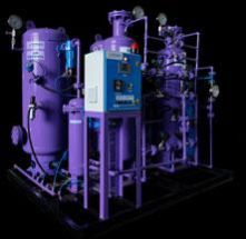 pressure swing absorption oxygen gas plant