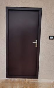 Galvanized Iron Polished Steel Door