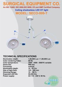 led ot light Model SECO-999-T