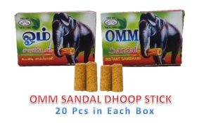 OMM SANDAL INSTANT SAMBRANI DHOOP