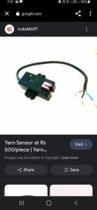 Yarn break sensor for winding machine