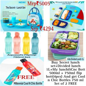 Tupperware Water Bottles