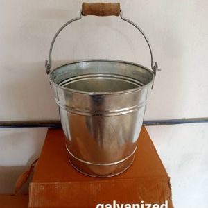galvanized bucket